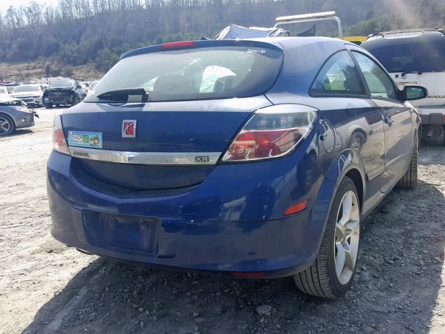 W08AT271585046484 - 2008 SATURN ASTRA XR BLUE photo 4