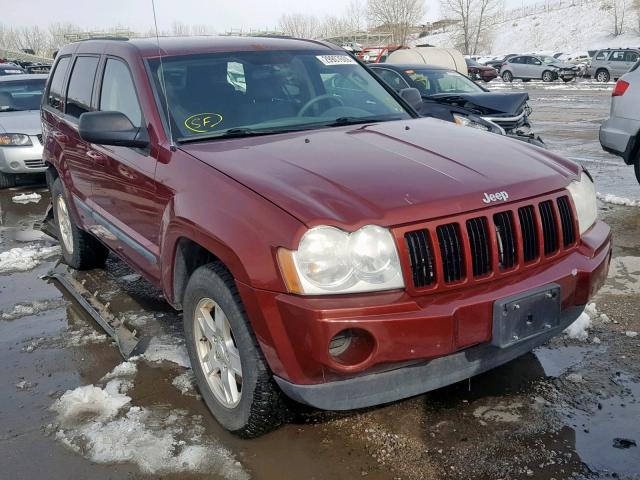 1J8GR48K27C589331 - 2007 JEEP GRAND CHER MAROON photo 1