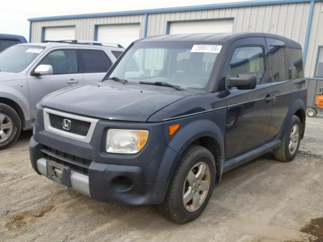 5J6YH27615L020825 - 2005 HONDA ELEMENT EX BLUE photo 2