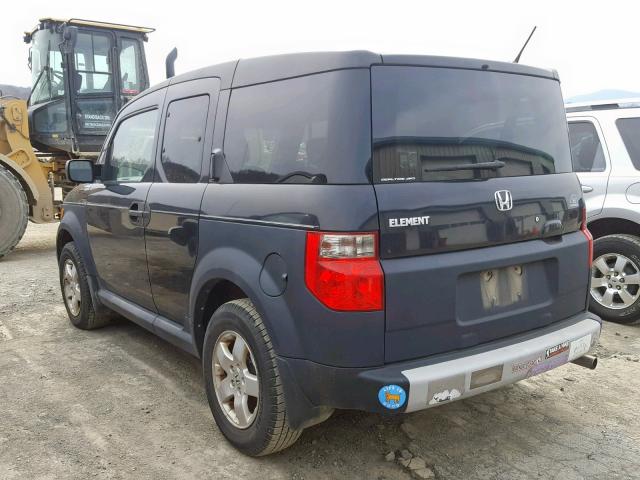 5J6YH27615L020825 - 2005 HONDA ELEMENT EX BLUE photo 3