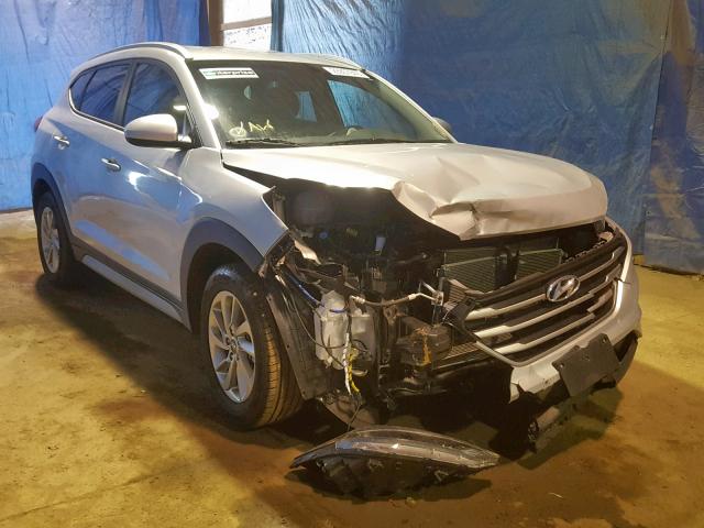 KM8J3CA46JU675050 - 2018 HYUNDAI TUCSON SEL SILVER photo 1