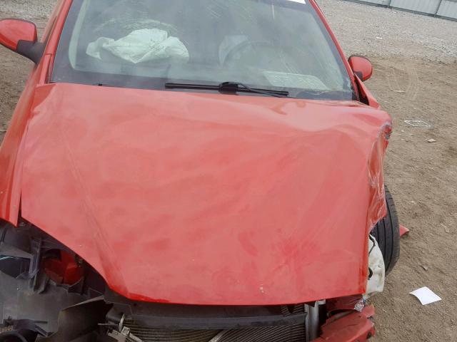 1G1AM15B677115575 - 2007 CHEVROLET COBALT SS RED photo 7