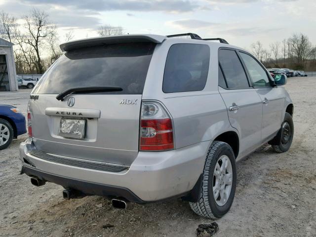 2HNYD18926H522465 - 2006 ACURA MDX TOURIN SILVER photo 4