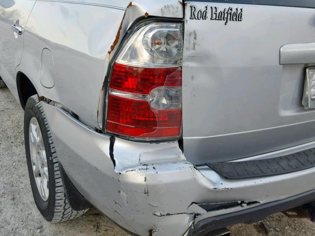 2HNYD18926H522465 - 2006 ACURA MDX TOURIN SILVER photo 9