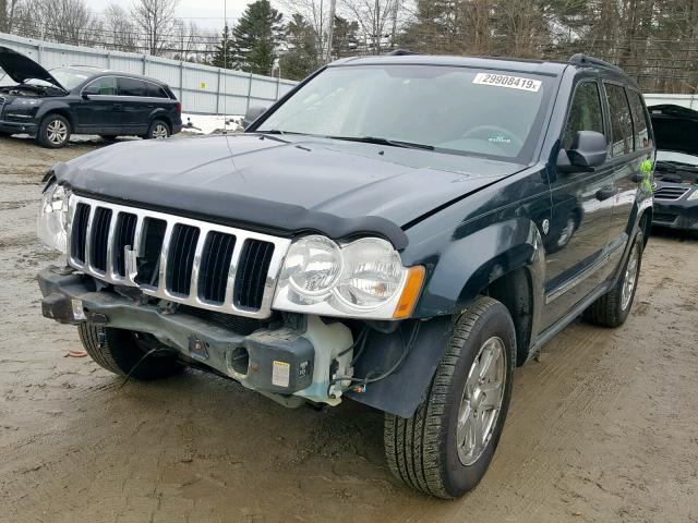 1J4HR48N95C530256 - 2005 JEEP GRAND CHER BLUE photo 2