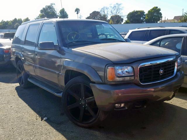 1GYEK13R6YR157873 - 2000 CADILLAC ESCALADE BROWN photo 1