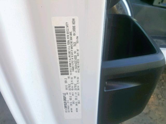 3C6URVHG2EE105926 - 2014 RAM PROMASTER WHITE photo 10