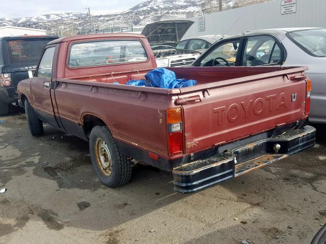 JT4RN44R4D1156311 - 1983 TOYOTA PICKUP 1/2 MAROON photo 3