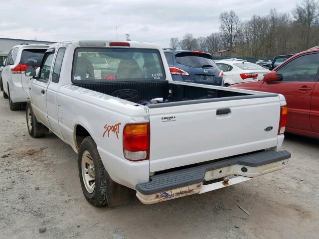 1FTYR14VXXTA56296 - 1999 FORD RANGER WHITE photo 3