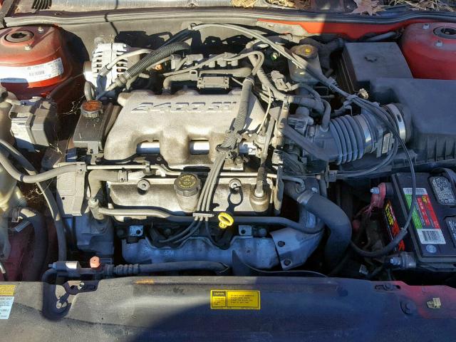 1G2NE52E9XC584599 - 1999 PONTIAC GRAND AM S RED photo 7