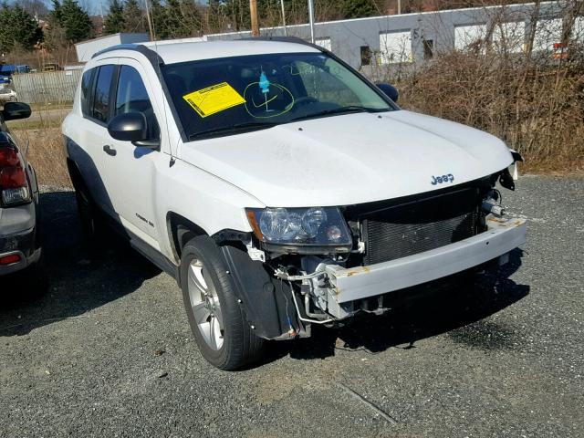 1C4NJCBB6ED726173 - 2014 JEEP COMPASS SP Ақ фото 1