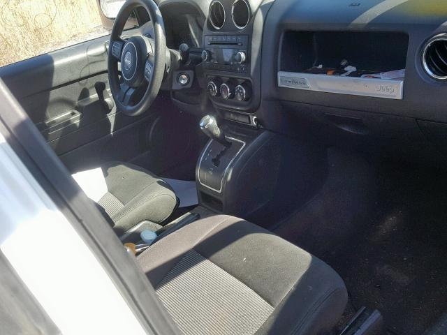 1C4NJCBB6ED726173 - 2014 JEEP COMPASS SP Ақ фото 5