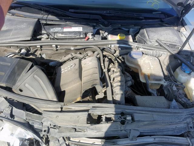 WAUAF78E88A108185 - 2008 AUDI A4 2.0T SILVER photo 7