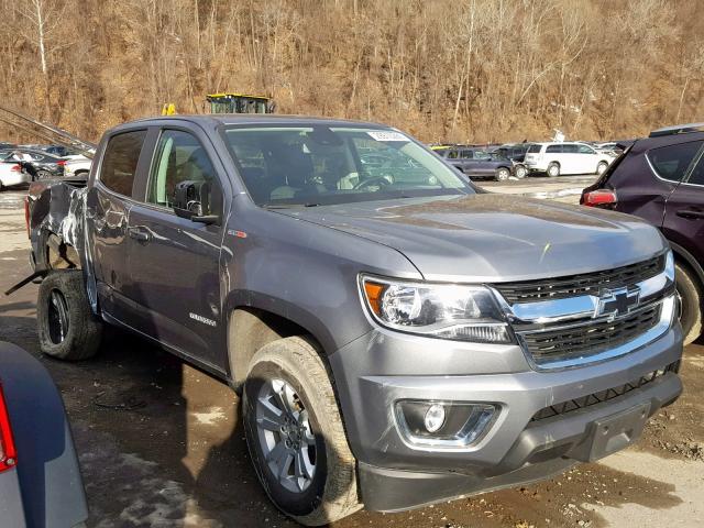 1GCPTCE13J1122789 - 2018 CHEVROLET COLORADO L GRAY photo 1