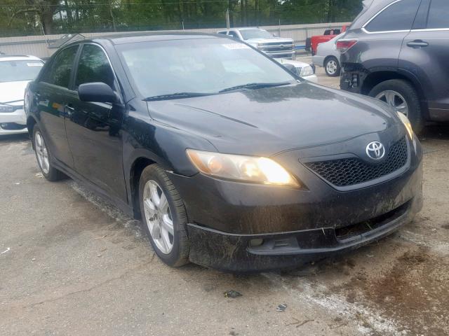 4T1BE46K49U865596 - 2009 TOYOTA CAMRY BASE BLACK photo 1