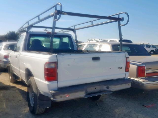 1FTYR10C51PA01114 - 2001 FORD RANGER WHITE photo 3