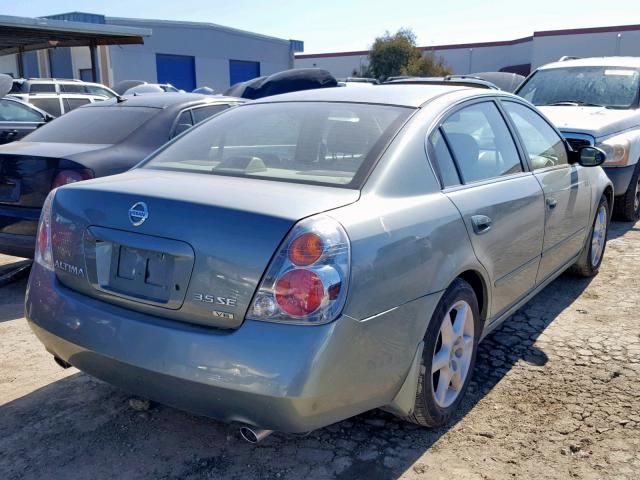 1N4BL11E03C255451 - 2003 NISSAN ALTIMA SE GREEN photo 4