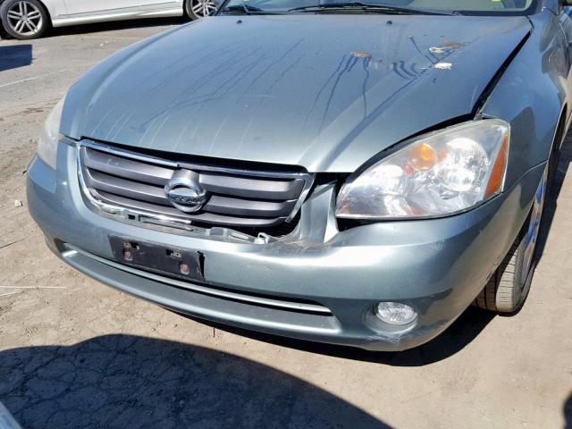 1N4BL11E03C255451 - 2003 NISSAN ALTIMA SE GREEN photo 9