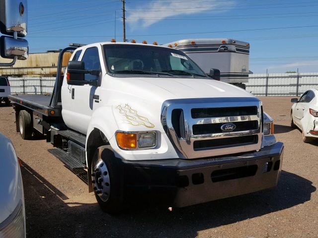 3FRWX6FC1BV616023 - 2011 FORD F650 SUPER WHITE photo 1