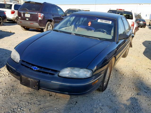 2G1WL52M0S9319074 - 1995 CHEVROLET LUMINA BLACK photo 2