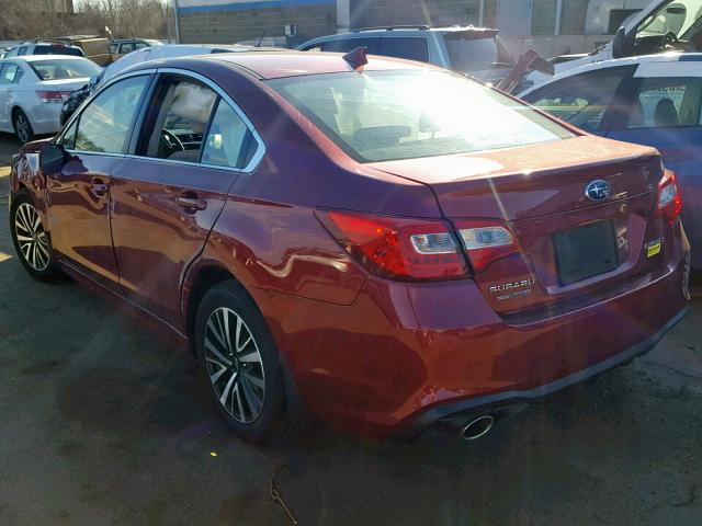 4S3BNAF66K3026311 - 2019 SUBARU LEGACY 2.5 MAROON photo 3