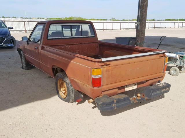 JT4RN50R5G0184947 - 1986 TOYOTA PICKUP 1/2 ORANGE photo 3