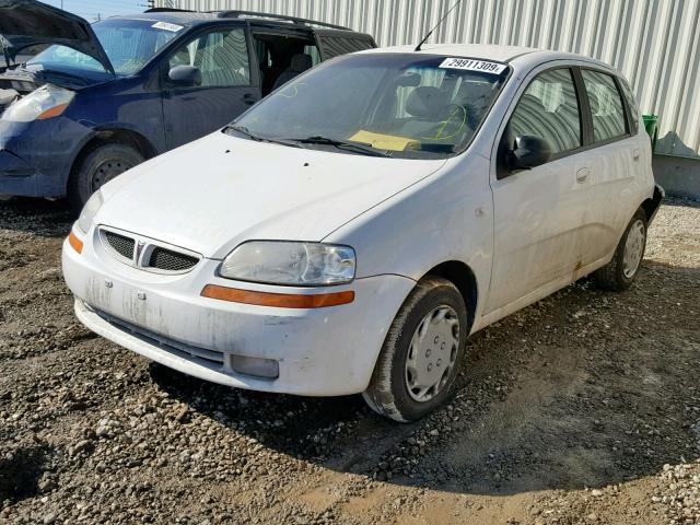 KL2TW69676B643371 - 2006 PONTIAC WAVE LT WHITE photo 2