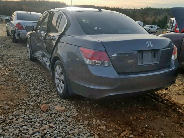 1HGCP26809A101565 - 2009 HONDA ACCORD EXL GRAY photo 3