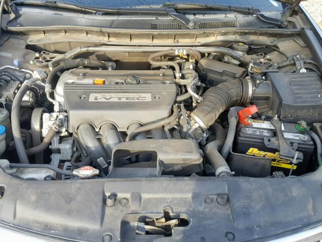 1HGCP26809A101565 - 2009 HONDA ACCORD EXL GRAY photo 7