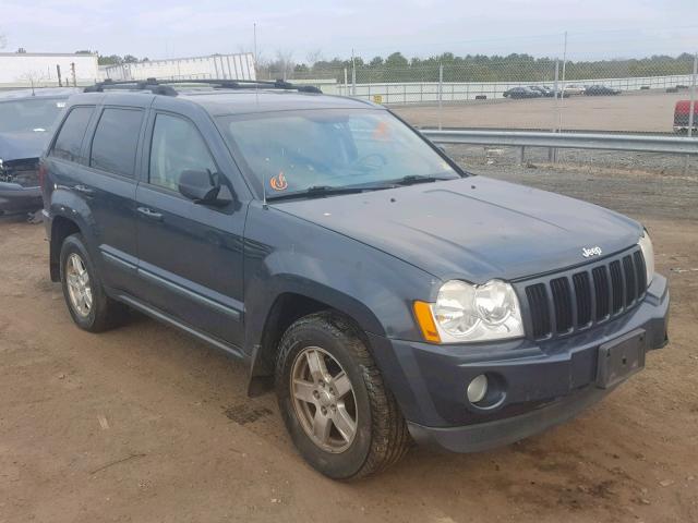 1J8GR48KX7C649856 - 2007 JEEP GRAND CHER BLUE photo 1