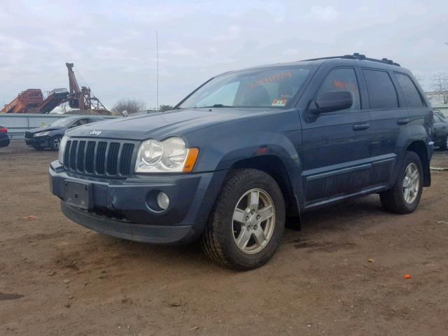 1J8GR48KX7C649856 - 2007 JEEP GRAND CHER BLUE photo 2