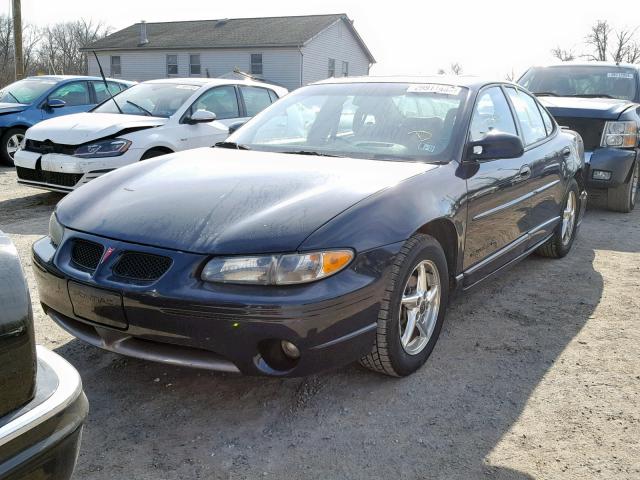 1G2WP52K62F183409 - 2002 PONTIAC GRAND PRIX BLUE photo 2