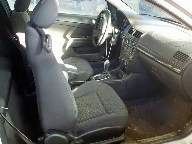 1G2AS18H497290783 - 2009 PONTIAC G5 WHITE photo 5