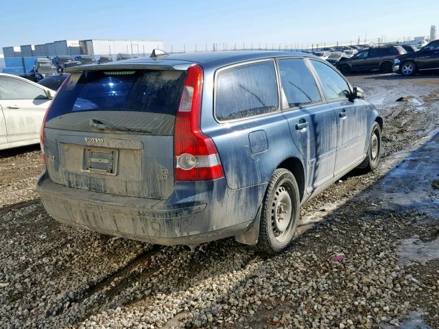 YV1MJ682852117290 - 2005 VOLVO V50 T5 BLUE photo 4