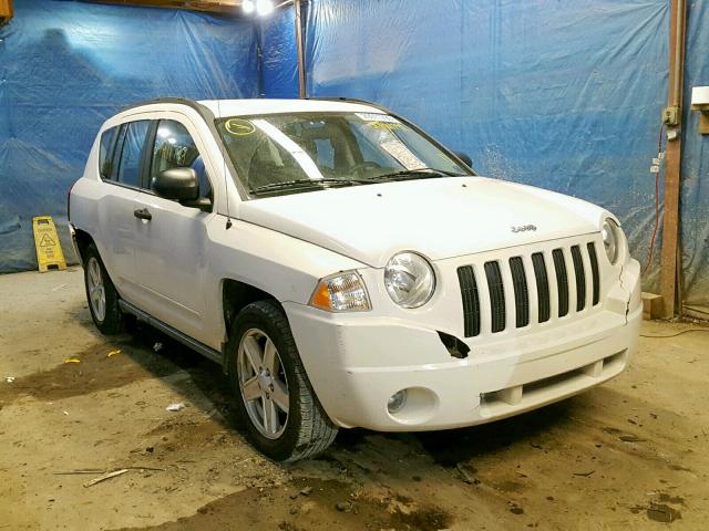 1J4FT47B99D189148 - 2009 JEEP COMPASS SP თეთრი ფოტო 1