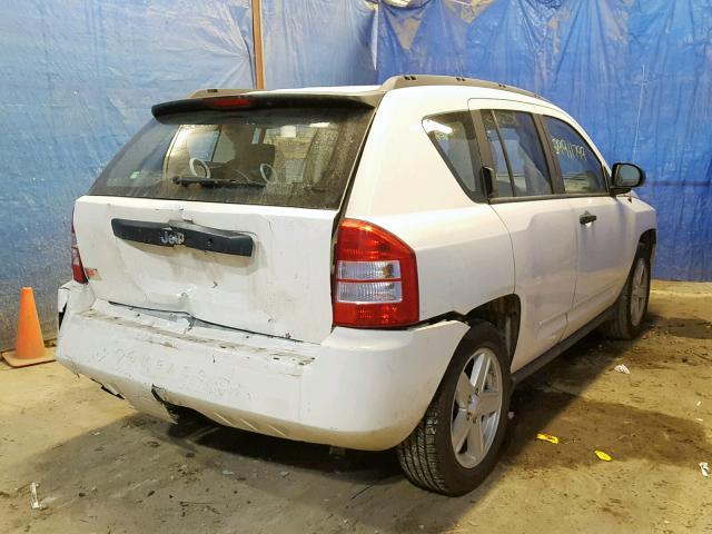 1J4FT47B99D189148 - 2009 JEEP COMPASS SP თეთრი ფოტო 4