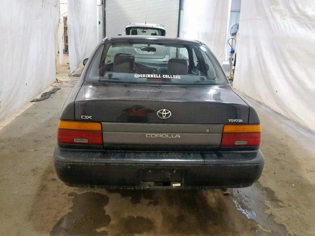 1NXAE09B0SZ349998 - 1995 TOYOTA COROLLA LE BLACK photo 9