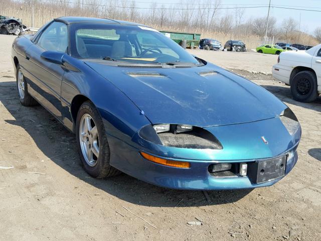 2G1FP22K3V2151378 - 1997 CHEVROLET CAMARO BAS TEAL photo 1