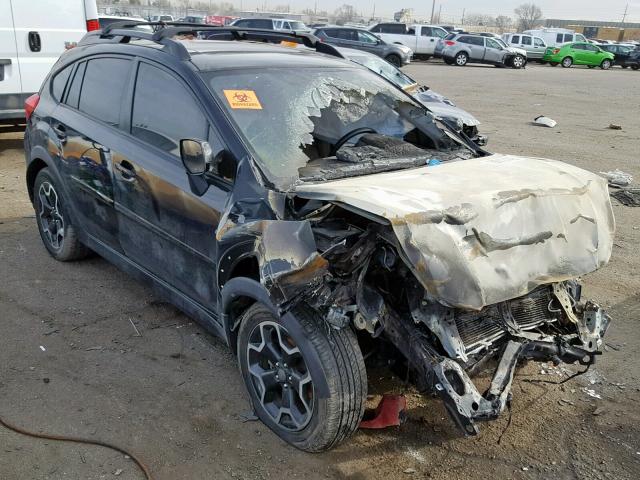 JF2GPAKC8E8203624 - 2014 SUBARU XV CROSSTR BLACK photo 1