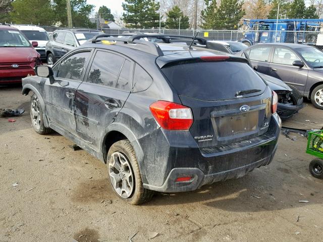 JF2GPAKC8E8203624 - 2014 SUBARU XV CROSSTR BLACK photo 3