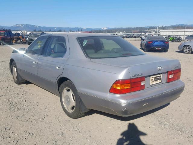 JT8BH28F2X0146074 - 1999 LEXUS LS 400 GRAY photo 3