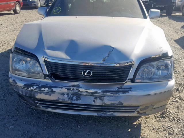 JT8BH28F2X0146074 - 1999 LEXUS LS 400 GRAY photo 9