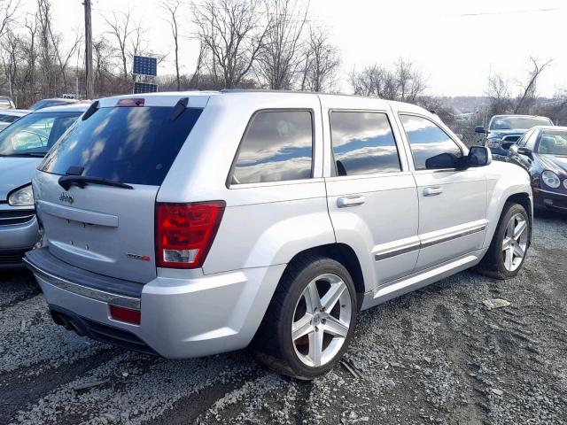 1J8HR78326C299801 - 2006 JEEP GRAND CHER SILVER photo 4