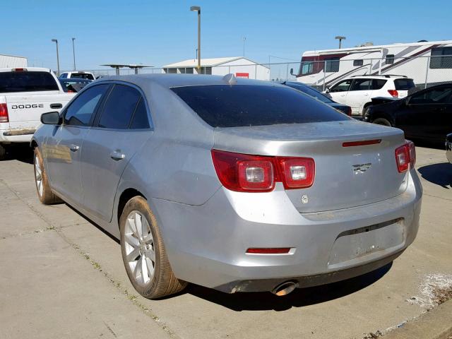 1G11H5SA8DF242367 - 2013 CHEVROLET MALIBU LTZ SILVER photo 3