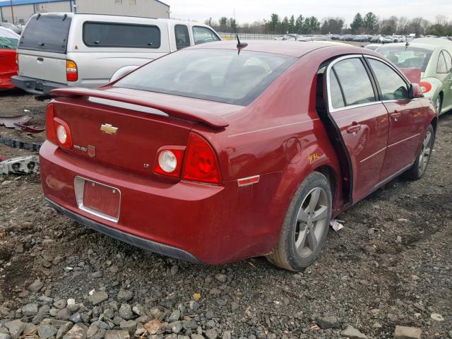 1G1ZJ57B69F202899 - 2009 CHEVROLET MALIBU 2LT MAROON photo 4