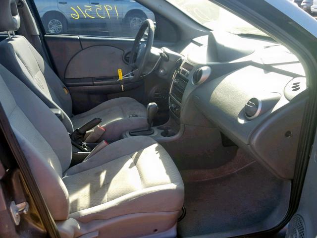 1G8AJ58F77Z168791 - 2007 SATURN ION LEVEL GRAY photo 5