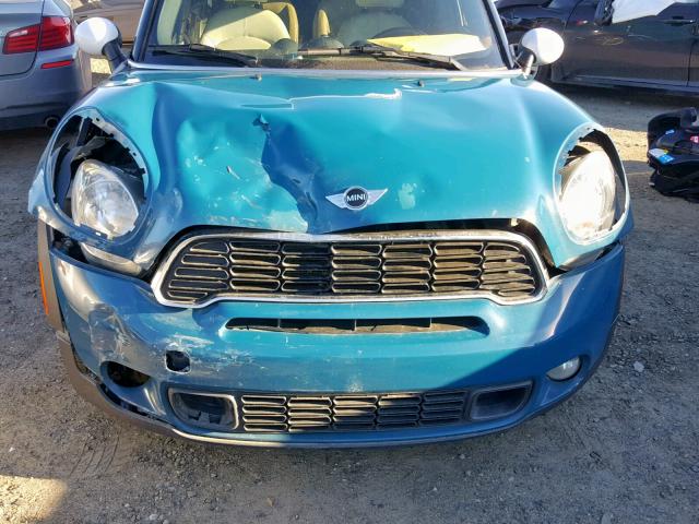 WMWZC5C57CWL56656 - 2012 MINI COOPER S C TWO TONE photo 9