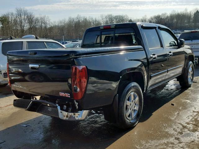 1GTDT13E098149318 - 2009 GMC CANYON BLACK photo 4