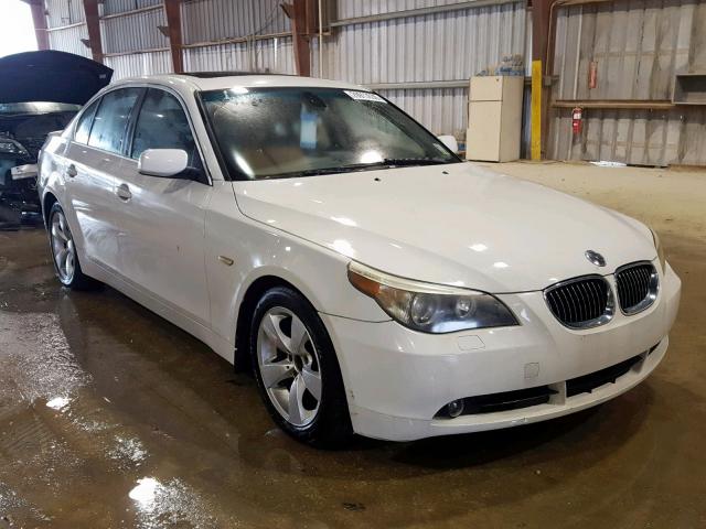 WBANE53517CW60128 - 2007 BMW 525 I WHITE photo 1