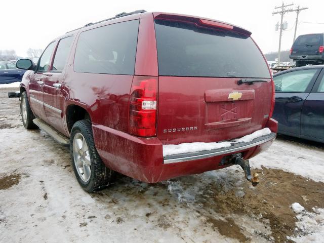 1GNUKKE31AR168647 - 2010 CHEVROLET SUBURBAN K1500 LTZ  photo 3